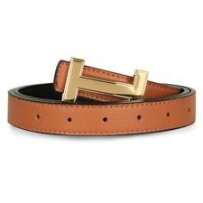 Women's Belts with Gold Buckle, Fashion Waist Band, Elegant Ladies' Belt, Gift f