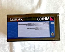 Lexmark 801HM Magenta Toner Cartridge CX410, CX510 [3K Pages] 80C1HM0