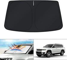 For Jeep Grand Cherokee 2012-20 Windshield Visor SunShade Custom Made Sun Shade
