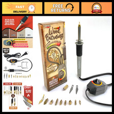 16-Piece Wood Burning Tool Kit for Adults  Teens - Adjustable Temp Pen, 12 Tips