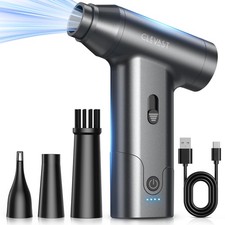 Compressed Air Duster Super Power Cordless Electric Mini Air Blower, 130,00...