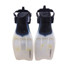 Rubber Dacor Turbo Flex Scuba Divers Fins Size Medium M Italy