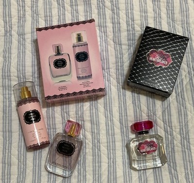 Sexy Secret Noir Gift Set Jean Marc Paris & Victoria s Secret Tease Heartbreaker