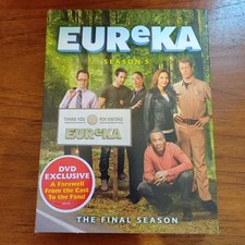 EUREKA: Final Season 5 Five DVD 2012 Exclusive 3-Disc TV Series SyFy Show