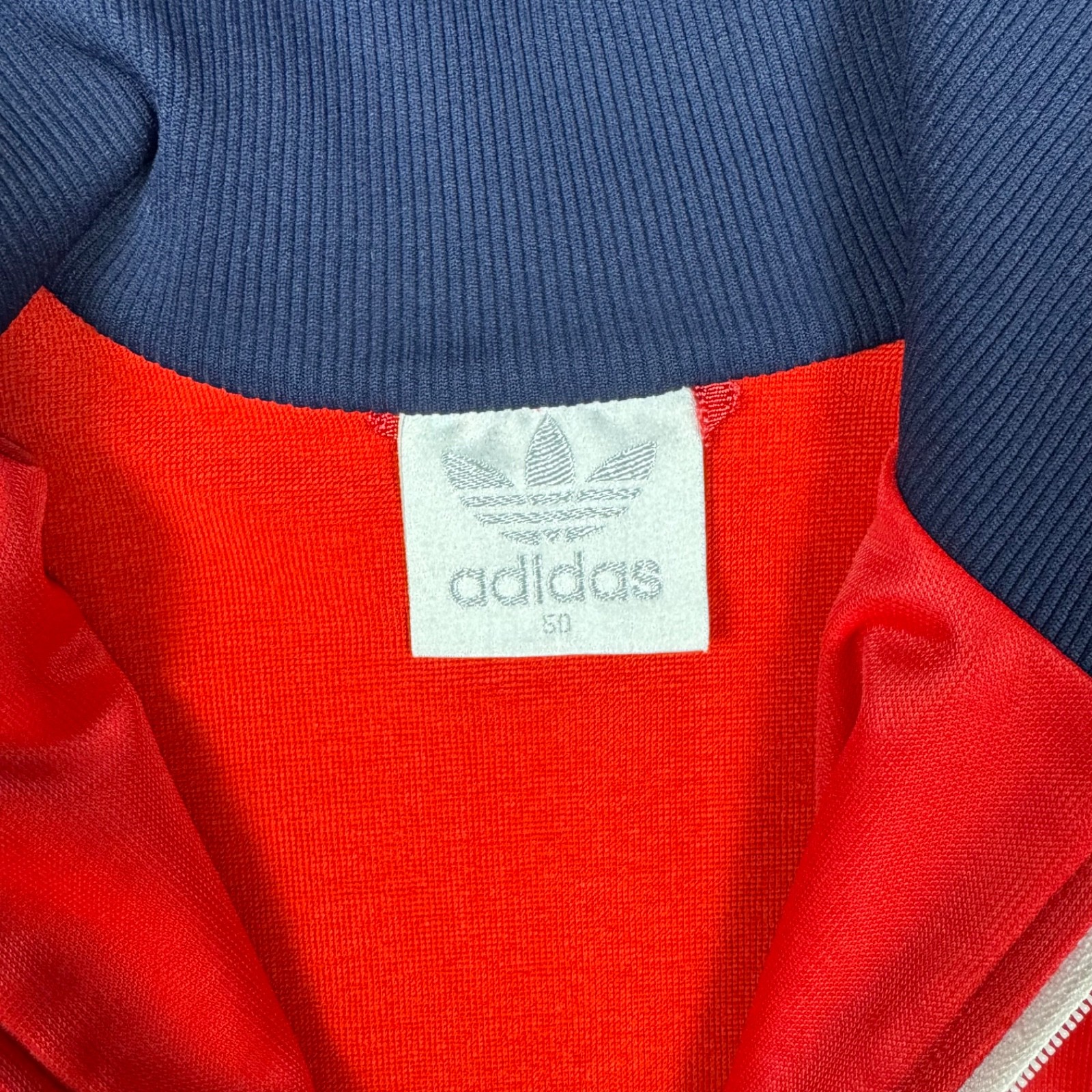 Rare 80s Vintage Adidas Track Top - Made in Malta (Size 50) thumbnail 4