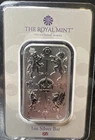 2023 The Royal Mint Royal Celebration 1 oz Fine Silver Bar Low Mintage In ASSAY