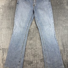 Vintage Levis 515 Boot Cut Jeans Womens 14L Blue Mid Rise Medium Wash