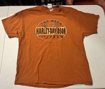 Harley-Davidson T-shirt Cartersville, GA Men s XL (small Hole In Armpit)