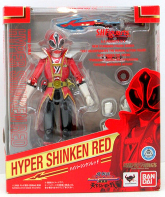 Bandai S.H Figuarts Samurai Sentai Shinkenger Super Shinken Red Actionfigur