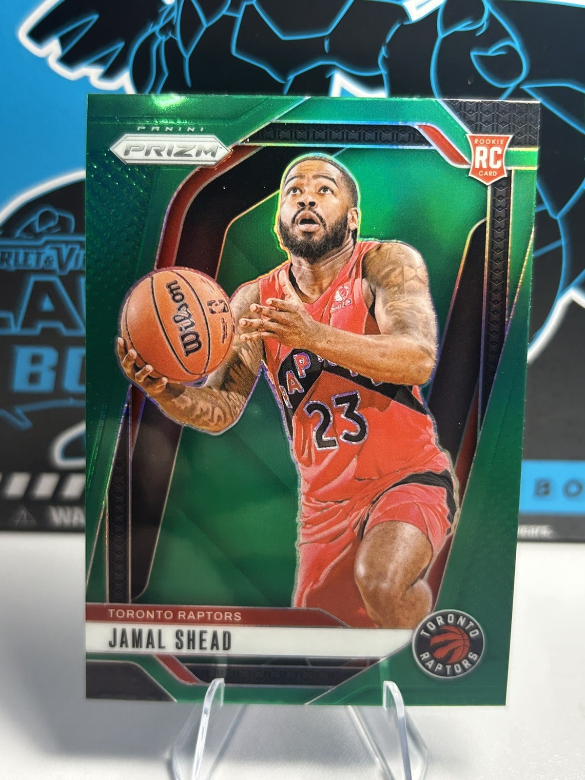 2024-25 Panini Prizm #241 Jamal Shead green