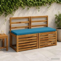 Bankkissen Soest 100 % Polyester Himmelblau 120 X 40 X 5 Cm