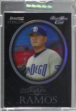 2005 Bowman Sterling Black Refractor 16/25 Cesar Ramos #BS-CRA 0b5