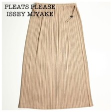 ISSEY MIYAKE Pleats Please/ /Drawstring pleated skirt F/S from Japan