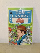 Spire Christian Comics Tom Landry Dallas Cowboys Vintage Comic