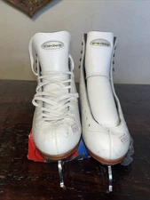 Riedell 280 Figure Ice Skates Women Size 5 Wilson Excel Blades