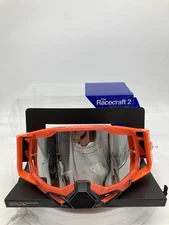 100% Racecraft 2 Goggles - Mountain Bike & Motocross Goggles - Eyewear Orange