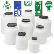 Weithalsfass  5/10/20/30/40/60/80 l Sauerkrautfas Regen Fass Gepäcktonne Camping