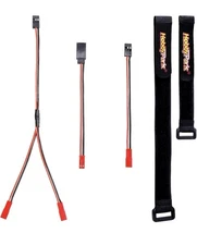 Hobby Park Male JR To JST Y Harness Splitter Parallel Wire JST To JR Adapter