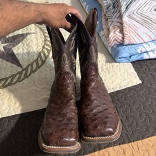 Dan Post Alamosa Exotic Ostrich Skin Size 8E