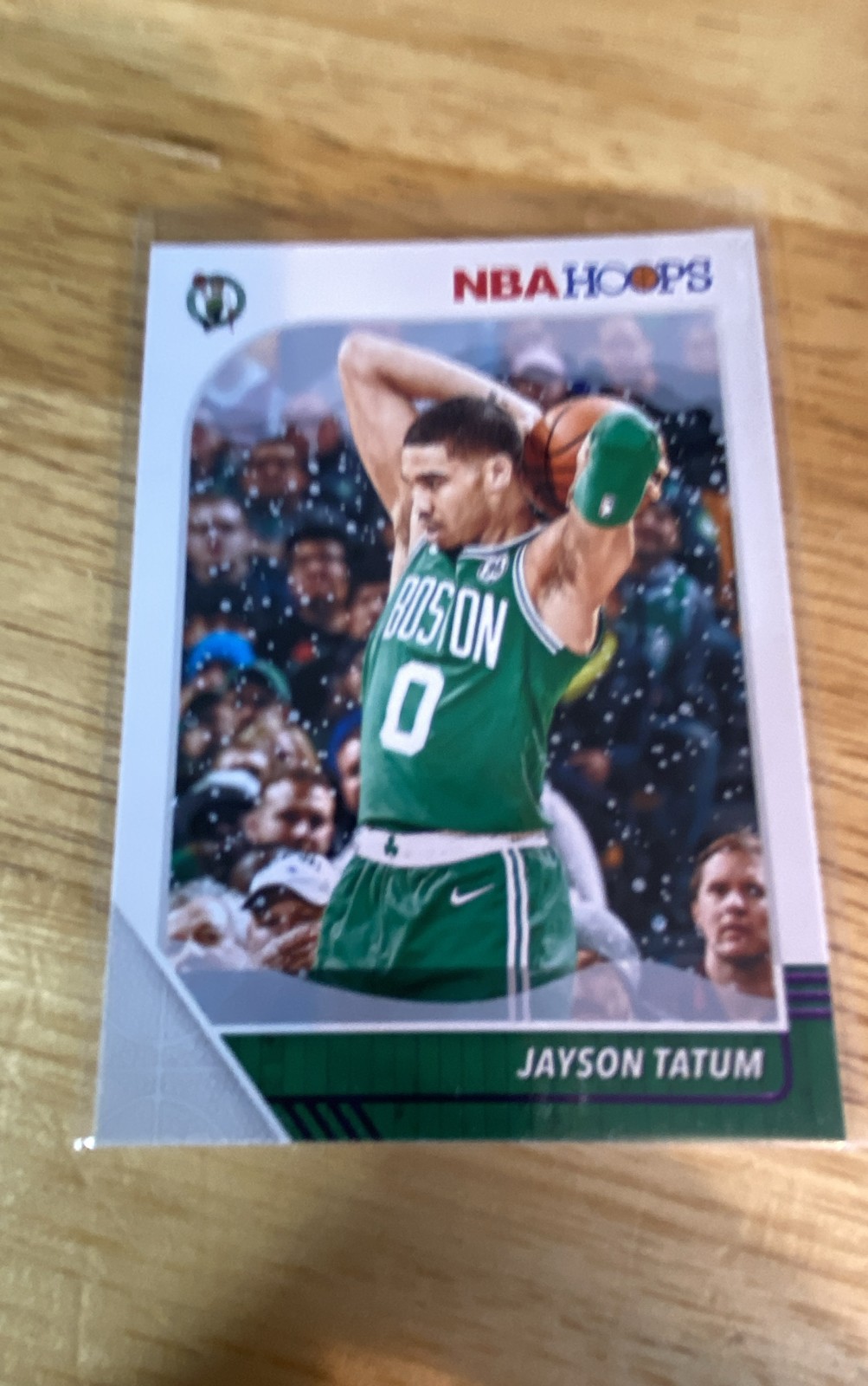 2019-20 Panini NBA Hoops - Jayson Tatum #6 Purple Winter