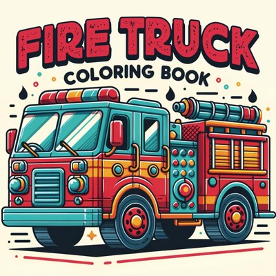 Fire Truck Coloring Book: A Creative Coloring Journey with Firetrucks, Fireman G