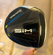 TAYLORMADE SIM2 MAX 4-HYBRID 22 RH STIFF GRAPHITE SHAFT LOW KICKPOINT