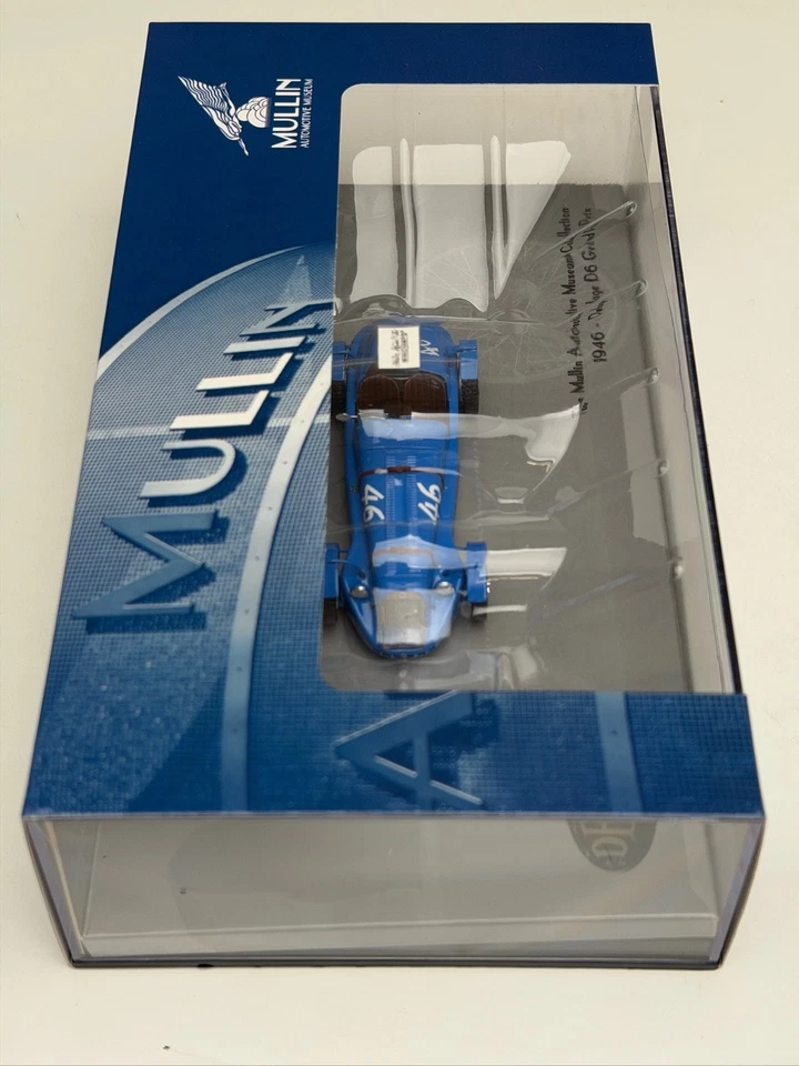 1949 Delage D6 Grand Prix n° 46 2nd 24h Le Mans (Blue) [MINICHAMPS] 1/43 scale - Image 2 of 2