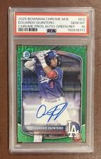 2025 Bowman Chrome - Mega Box Chrome Prospect Mojo Autographs Eduardo...