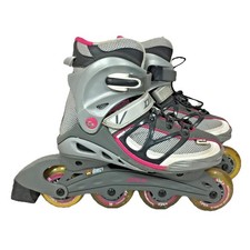 DBX Recruit Inline Skates Mothership Wheels Women's Size 7 Pink Gray