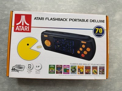 ATARI Flashback Portable Deluxe / 70 Built In Games 2.8 Inch LCD SD Card Slot