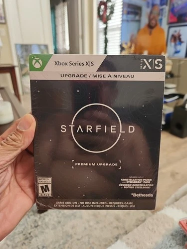 Xbox Series X/S Starfield Premium Upgrade Constellation Patch & Steelbook-New