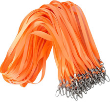 50 St&uuml;ck Schl&uuml;sselb&auml;nder, Umh&auml;ngeb&auml;nder Hals, Abzeichen Lanyards Mit Drehbarem M