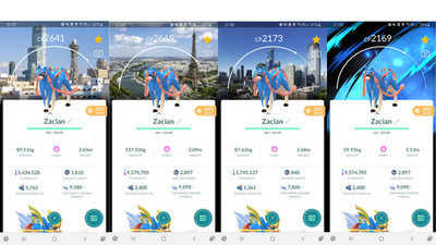  Non Shiny Zacian Go Fest 2025 Background Pokemon GO  Exchange All Options