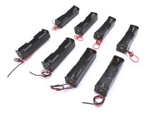 Art Beauty Pack of 8 Wire Lead Battery Storage Box Case Holder for 18650...