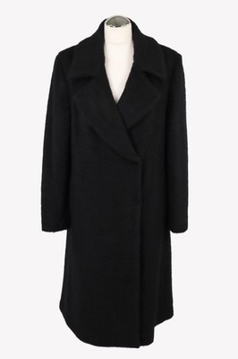 Twinset Milano Damen Jacke Gr. 38 (M) Schwarz Jacke Mantel  Mantel