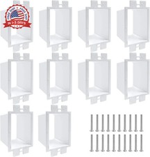 10PCS BE1-2 Electrical Outlet Box Extenders with 20PCS Screws, 1-Gang Electric