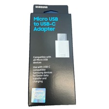 Samsung USB OTG Connector Micro USB to USB-C Converter Adapter Original OEM