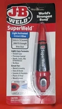 J-B Weld SuperWeld Light Activated Instant Glue (0.18oz)