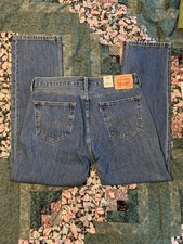 Levis 505 Regular 36x32 jeans