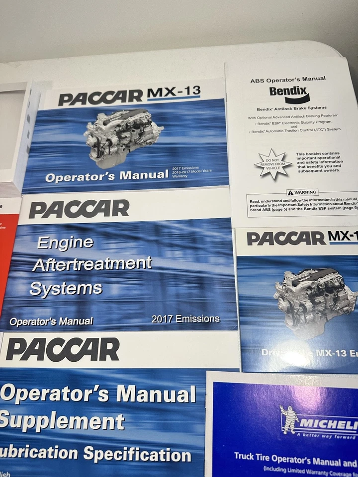 Peterbilt 579/567 PACCAR MX-13 Owners Manuals 2008-2017 - Image 3 of 4