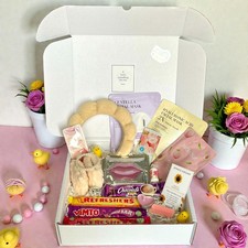 Easter Hamper Set Spa Pamper Box For Daughter Girlfriend Sweet Treat Spring Gift