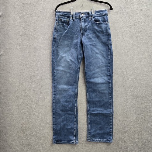 Jean Levi's 514 Slim Droit Denim Bleu - Taille 29x30 - Occasion Très Bon état