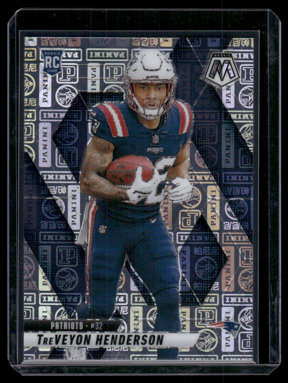 2025 Mosaic TreVeyon Henderson RC Silver Knight /149 #325
