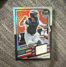 Panini 2023 USA Baseball Stars & Stripes Prizm Andrew Costello Mem #USA-AC