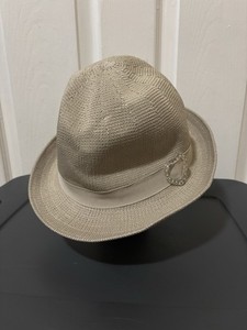 Fedora Style Kmart Beach Hat NWT Women’s Heart Belt Detail Beige