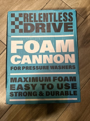 #ad RELENTLESS DRIVE FOAM CANNON FOR PRESSURE Washers $25.00