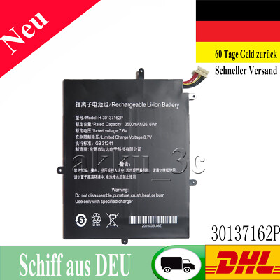 H-30137162P für Jumper Ezbook X1 Teclast F5 MaxBook Y11 H1M6 2666144 Akku