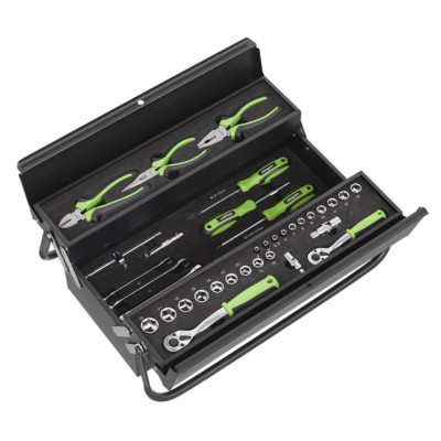 Sealey Cantilever Toolbox with Tool Kit 70pc Garage Workshop DIY