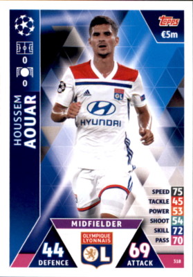 Champions League 18/19 - Karte 318 - Houssem Aouar