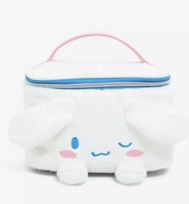 Sanrio Cinnamoroll Plush Makeup Vanity Train Case New